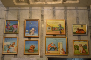Выставка мARTкошки в Краеведческом музее, Саратов