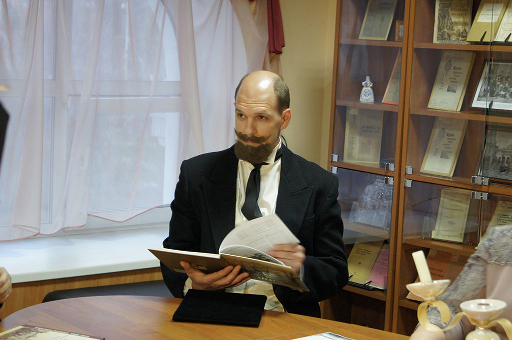 П.А. Столыпин на библионочи в Саратове