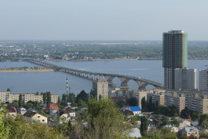 Мост Саратов-Энгельс закрыт на ремонт