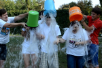 Ice Bucket Challenge в Саду Сервье