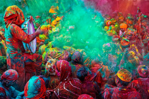Фестиваль красок Холи, в чём его смысл и почему он так называется?