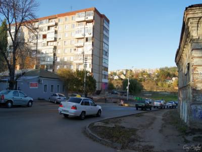 Улица Валовая перекресток с Октябрьской Саратов