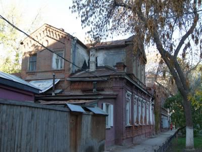 Купеческий особняк XIX века на улице Шевченко Саратов