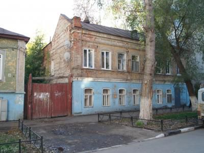 Старые дома на улице Шевченко Саратов